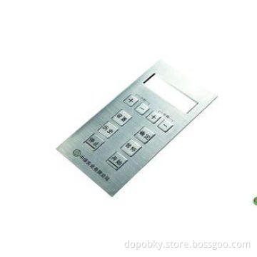 Stainless Metal Keypad with Display Window with USB PS2 and
